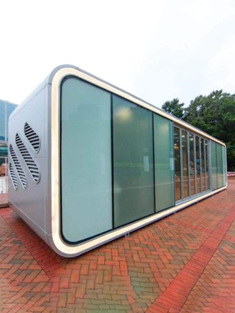 Small Office Convenience Store 20FT Mobile Container House for Coffee Shop