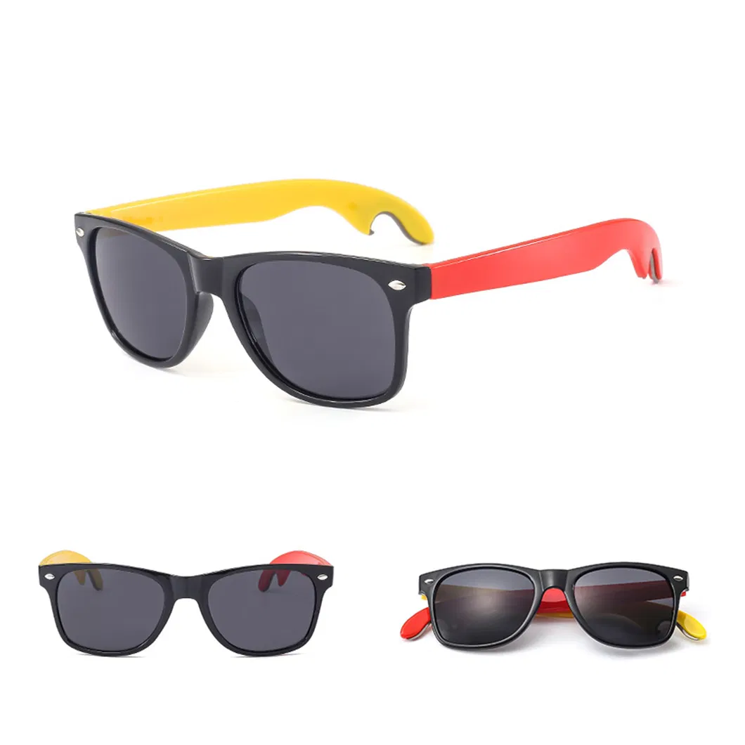 Classic Women Sunglasses Custom Logo Kids Custom Sunglasses Custom Logo Bottle Opener Sunglasses