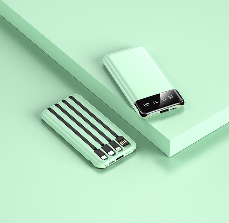 Портативный Power Bank 20000 мАч с быстрой зарядкой