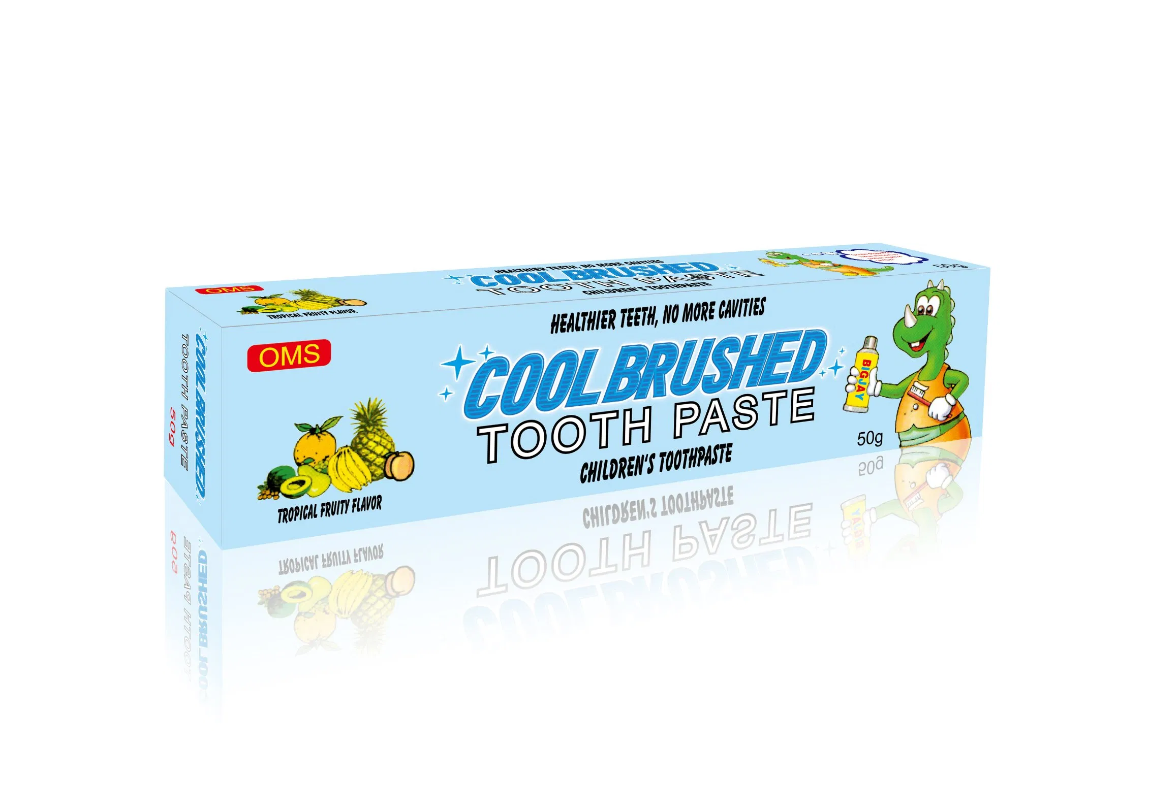 Customized Logo Deep Action Toothpaste with Menthol Fresh
