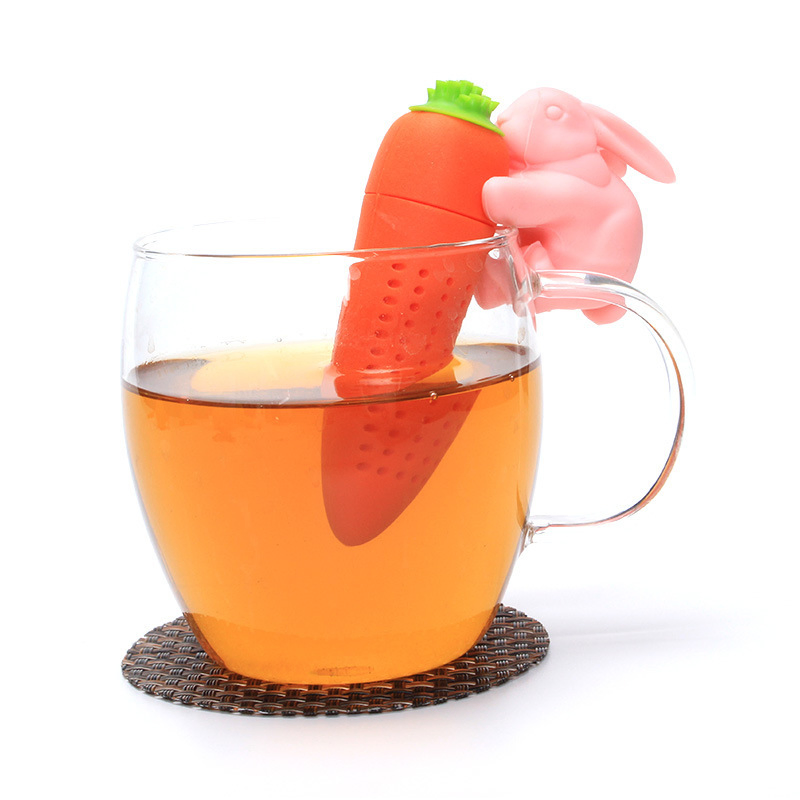 Cute Silicone Tea Infuser Loose Leaf Tea Strainer Steeper Tool Mi28613
