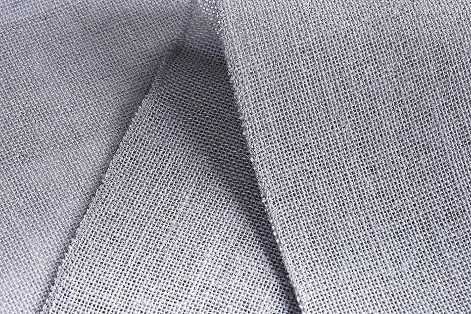 Customized Gray Party Home Decor Jute Table Runner