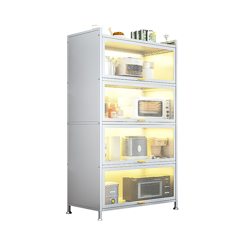 Шкаф кухонный металлический для хранения