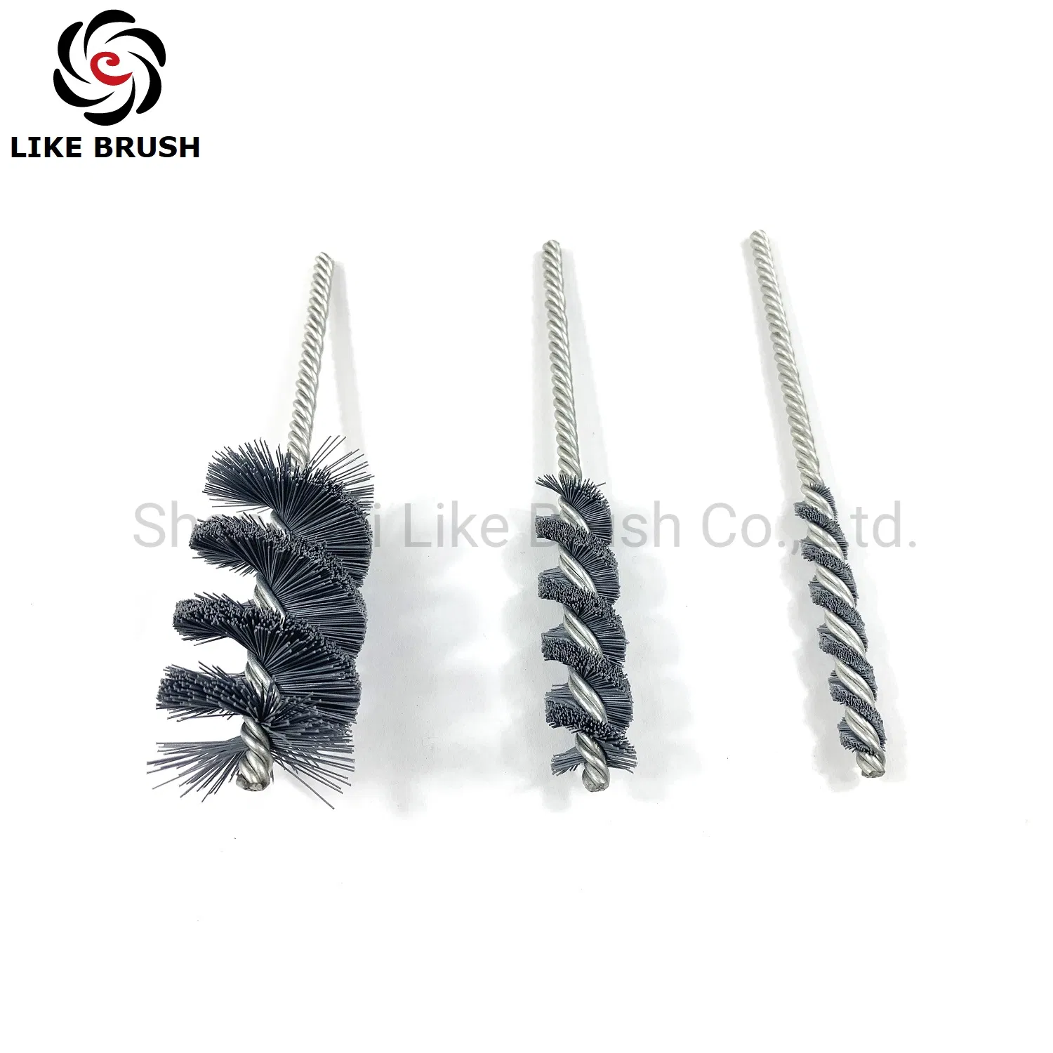 Double Stem Double Spiral Silicon Carbide Wire Tube Brushes