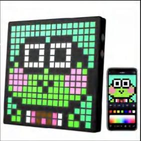 Cross-Border Explosive LED Bluetooth Pixel Screen DIY Pixel Screen