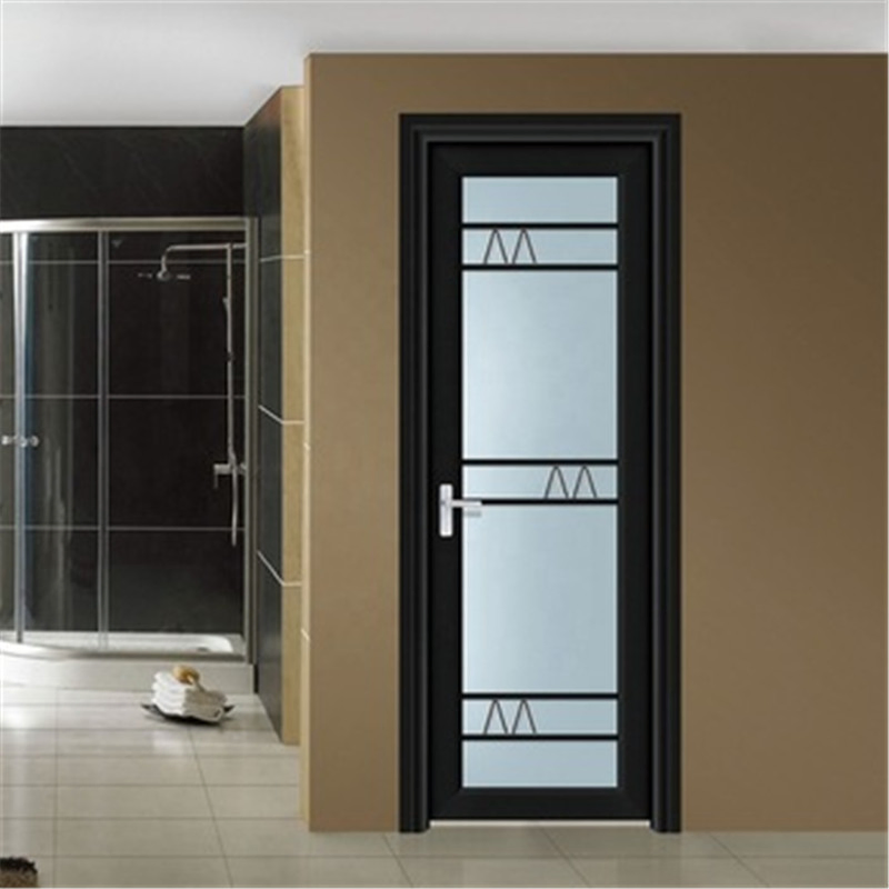 Aluminum Bathroom Door Design Swing Door PVC Bathroom Plastic Door