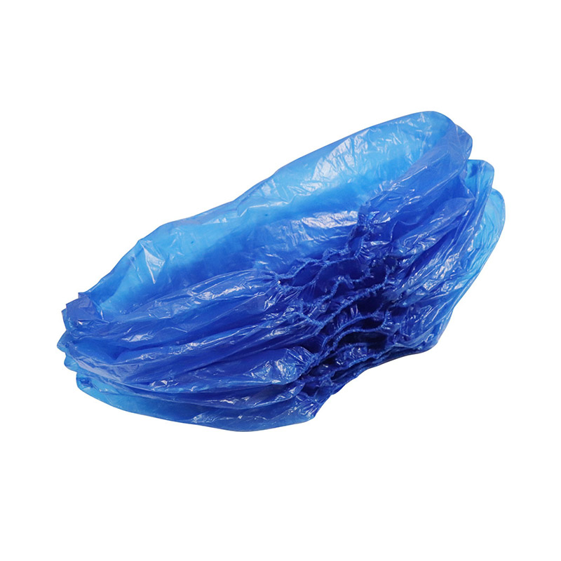 Premium Indoor Disposable PE Anti-Slip Shoe Covers for Protection