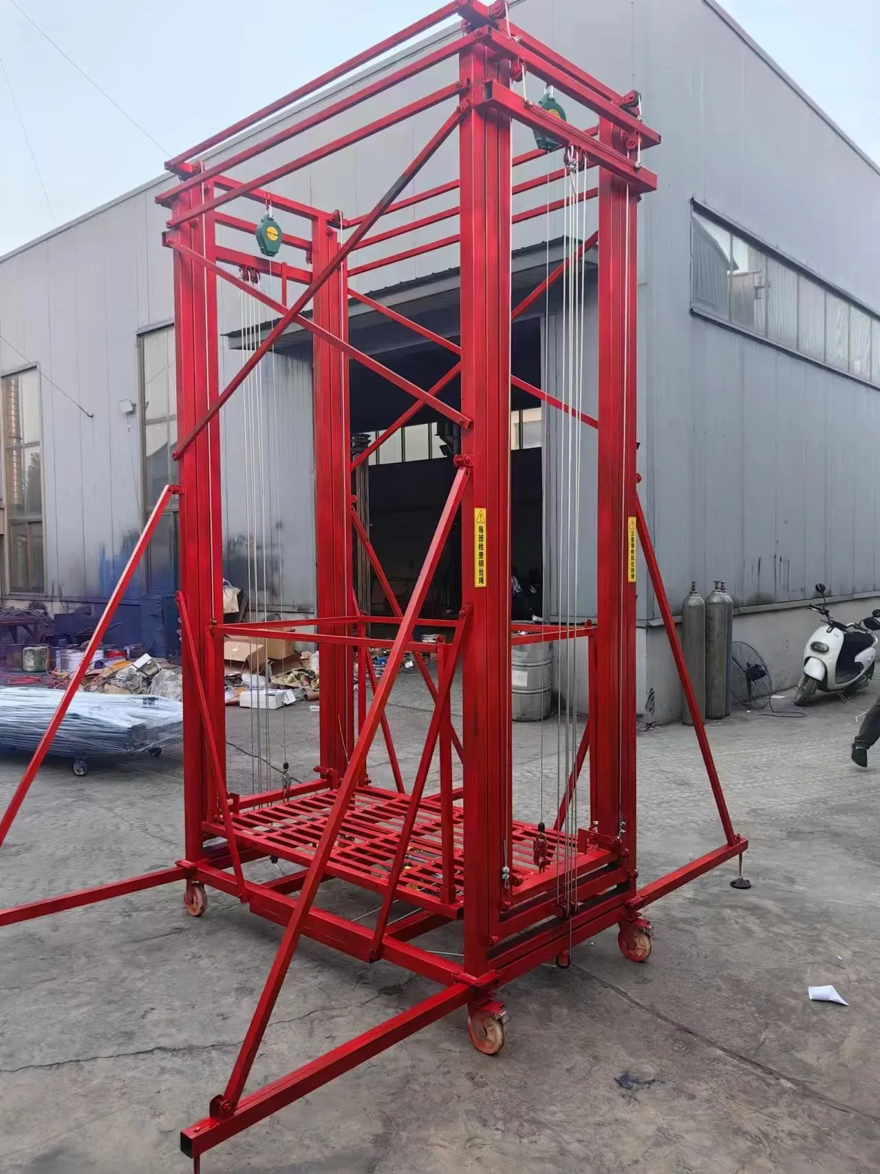 Building Scaffold 9m/10m/11m for Construction Electric Lifting Scaffolding