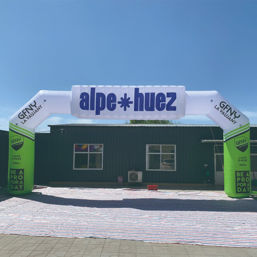Race Events Sports Advertising Promotion Outdoorcustomized Logo Printed Inflatable Arch