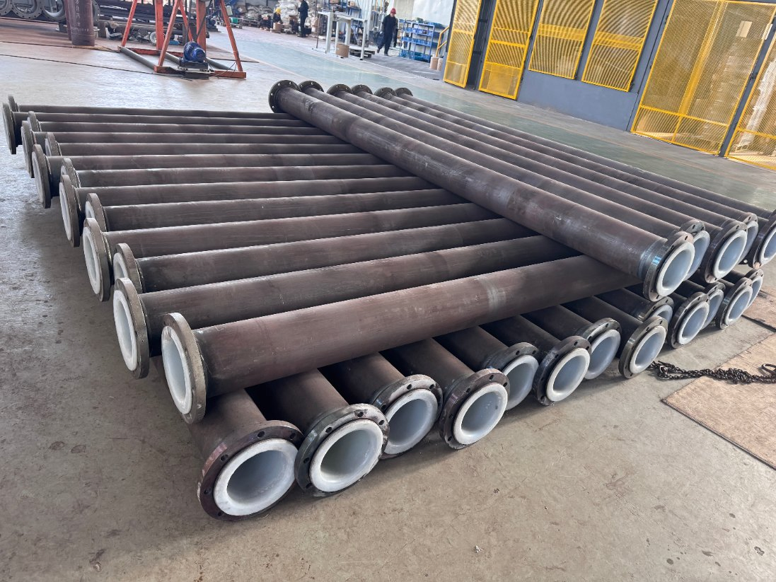 Fluorine Lined Pipe/Spool for Chemical Industry