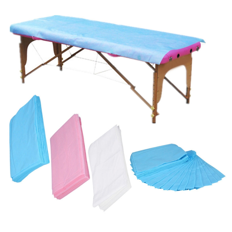 Disposable Hospital Nonwoven SPA Massage Perforated Bed Sheet