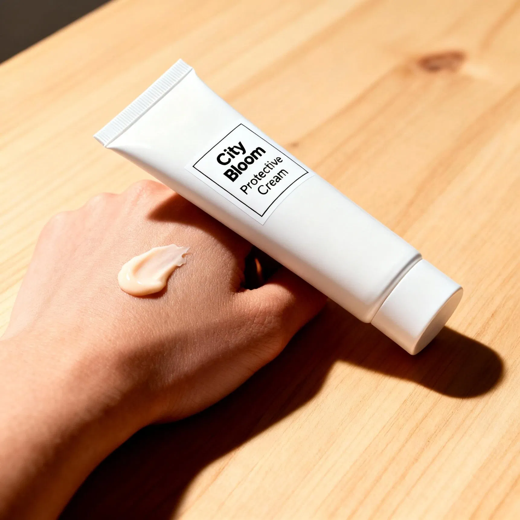 Therapeutic Protection and Nourishing Isolation Face Cream with Panthenol and Tremella Mushroom Extract