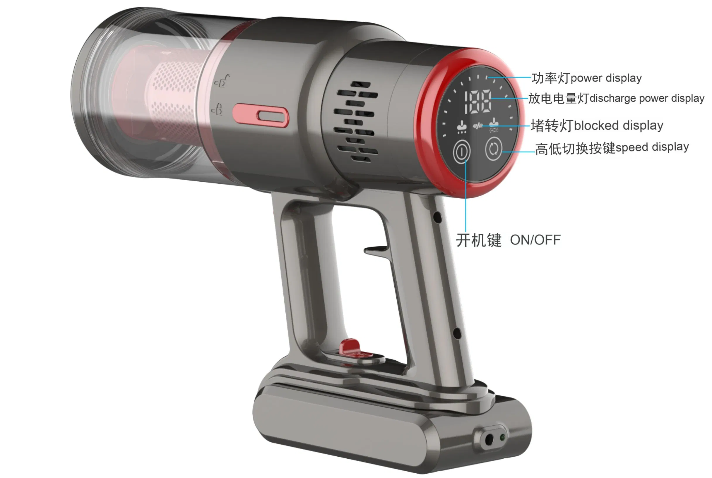 Advanced Cordless Vacuum Cleaner Featuring Smart BLDC Technology