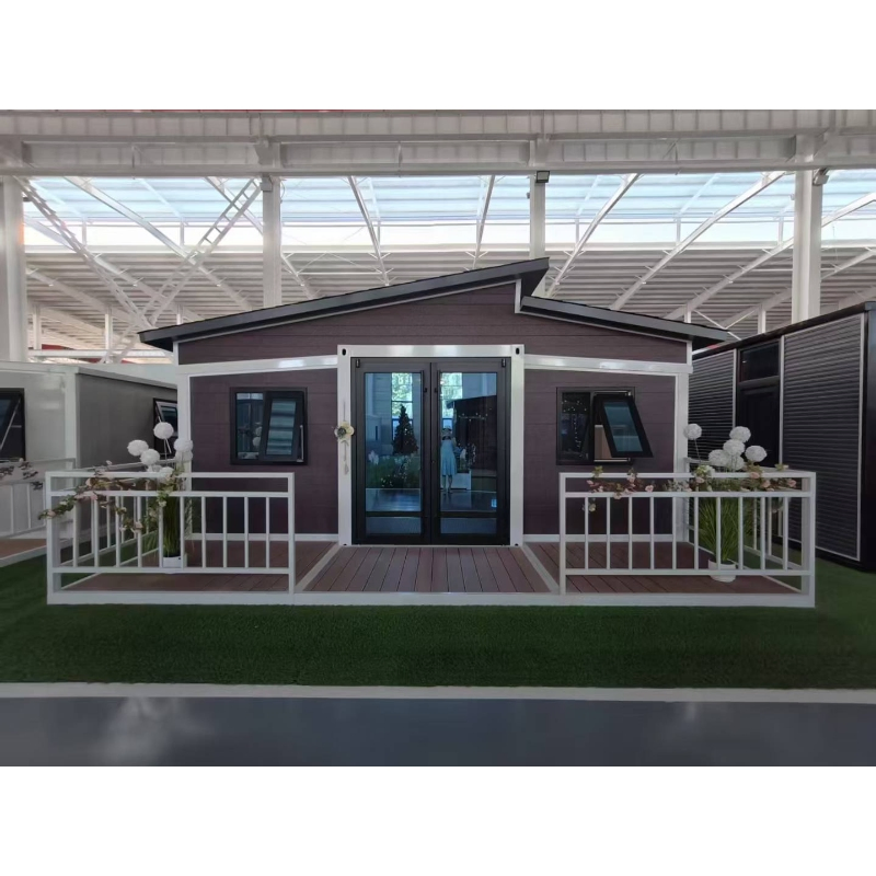 Expandable Luxury Portable Modular Tiny Home Prefabricated House for Mountain Cabin Use with Patented Structure