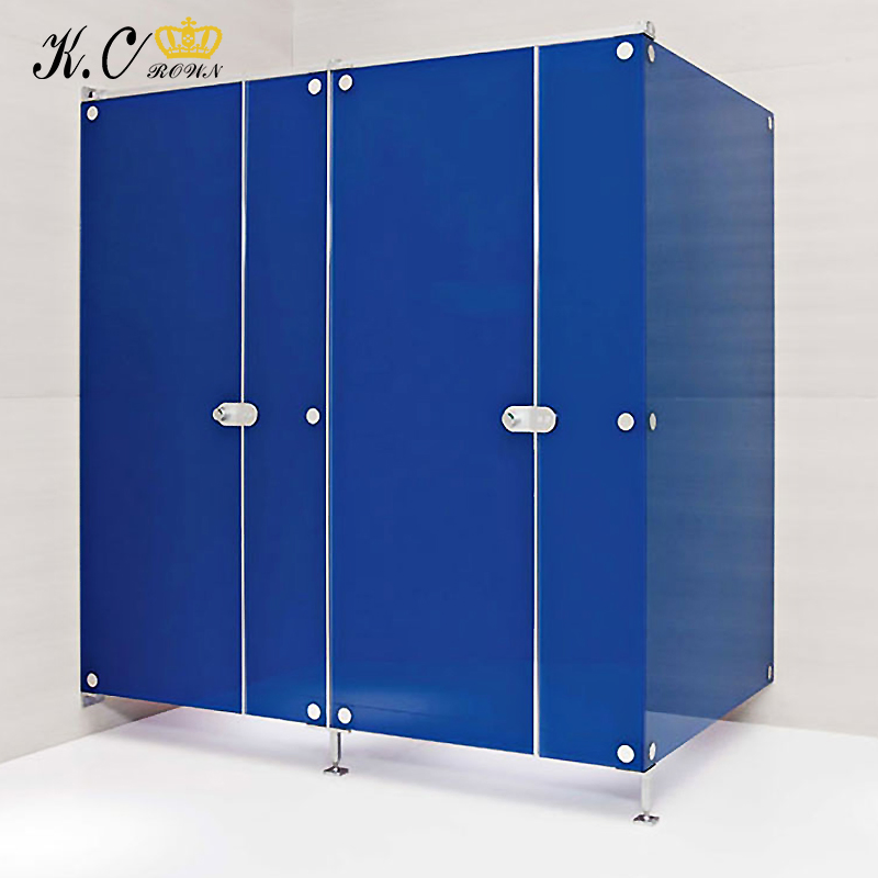 Durable Waterproof Commercial Bathroom Toilet Cubicle Partitions