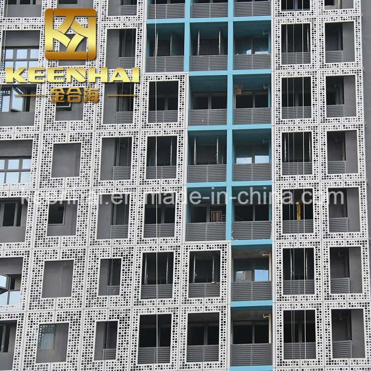 Building Material Aluminum Perforated Wall Cladding Panel Decoration Facade