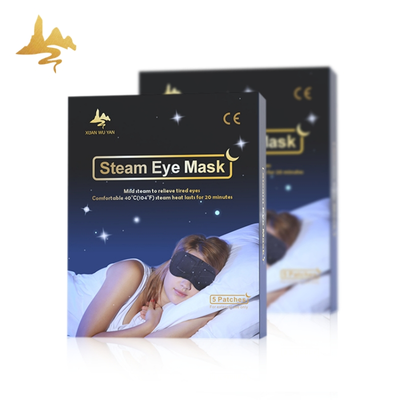 Basic Customization Product Self Heating Warmer Pad Disposable Sleeping Steam Eye Mask