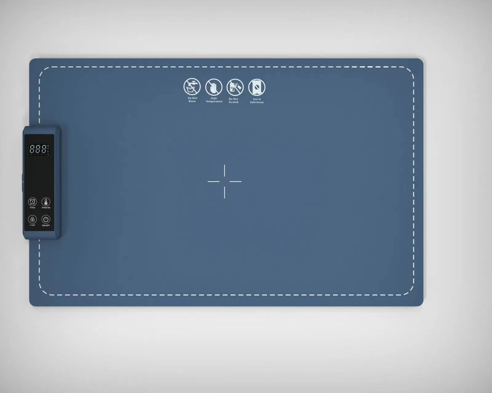 Food Warming Mat Flexible Silicon Heating Board Roll up Easy Storage Portable Plated Electric Silicone Heating Mat for Food