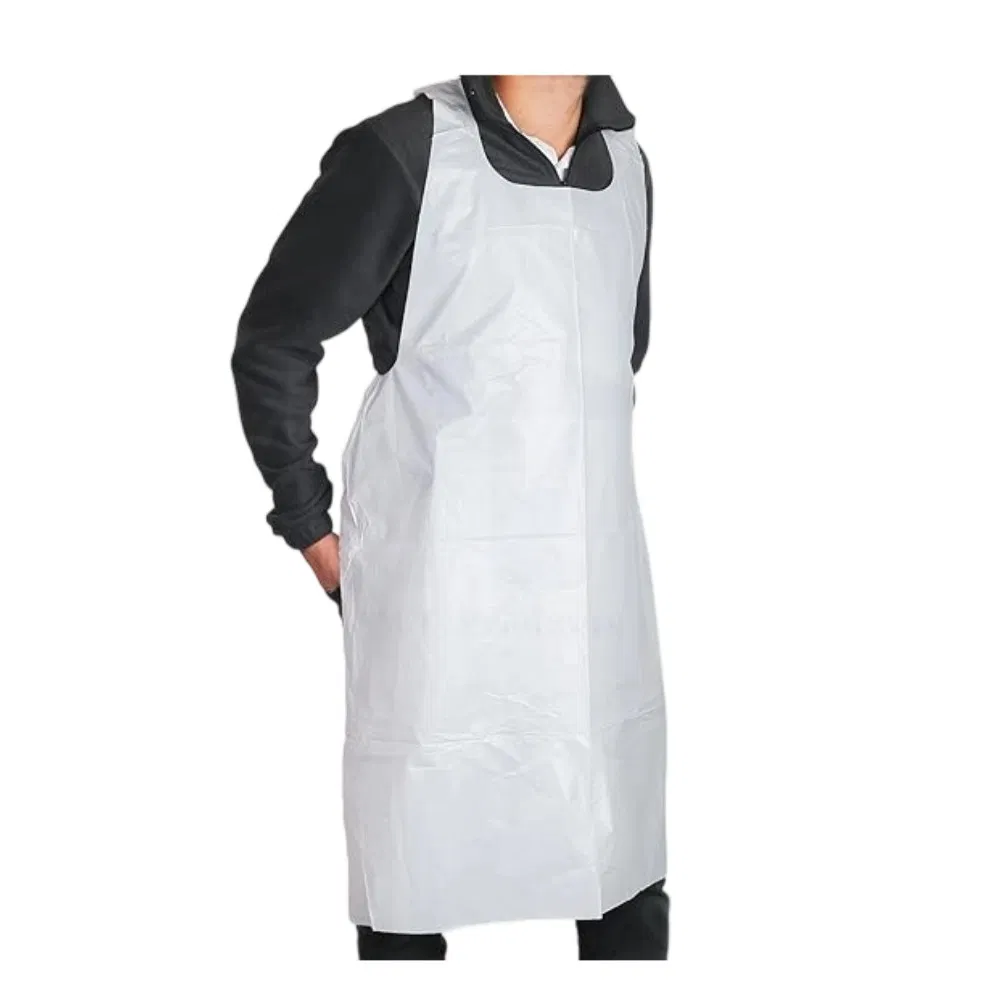 Water-Proof and Oil-Proof Disposable Plastic Apron for Food and Industry