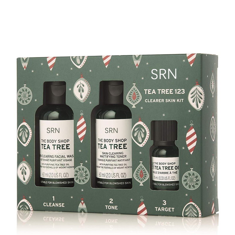 New Travel Kit Vegan Whitening Tightening Remove Fine Line Acne Tea Tree Skin Care Set