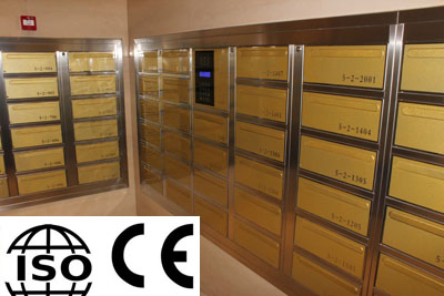 Secure and Durable Outdoor Mailbox Locker System for Communities