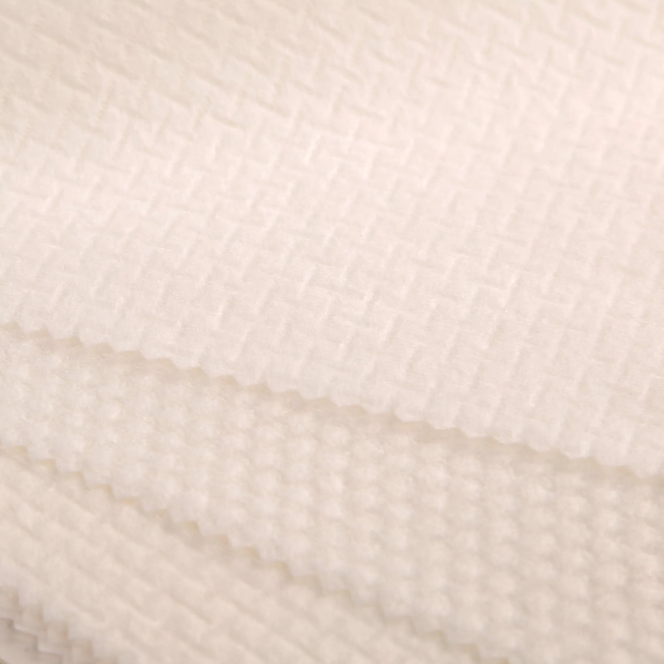 High Strength Rayon Polyester Spunlace Nonwoven Fabric for Antibacterial Wipes