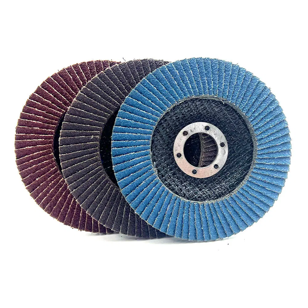 Лепестковый круг 115x22 мм Zirconia Alumina для нержавеющей стали