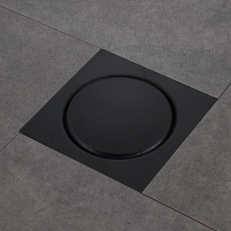 Stainless Steel Bouncing Floor Drain, Press-Type Anti-Odor Floor Drain