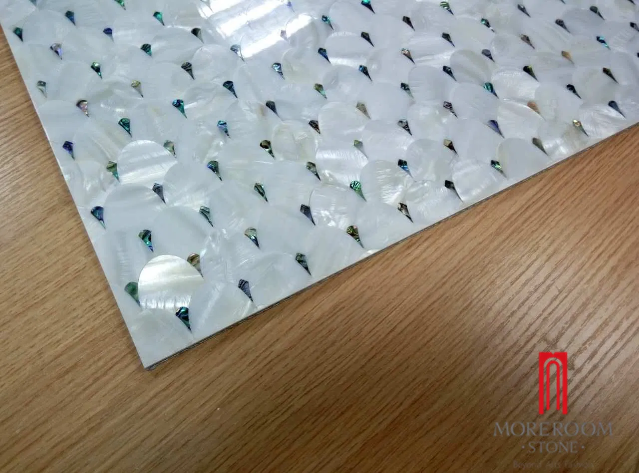 Natural Sea Shell Sheet Mother of Pearl Mosaic Tile for Bathroom Design