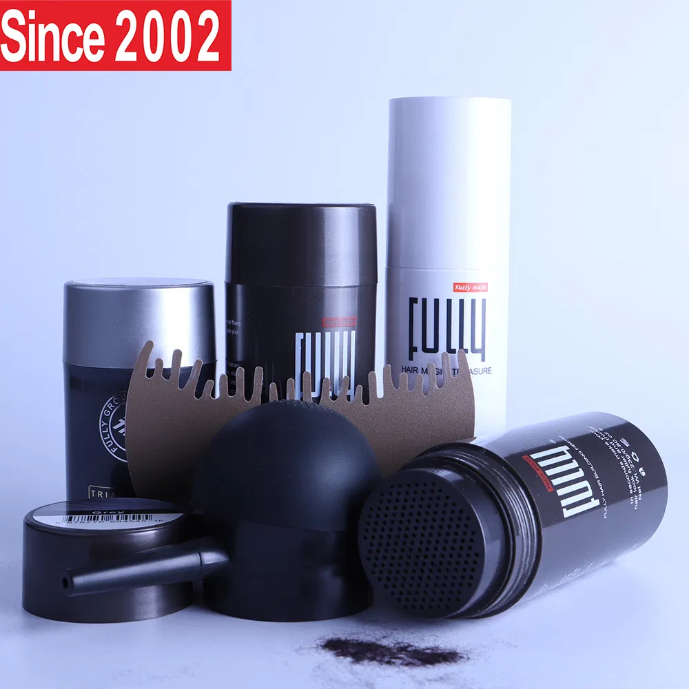 Fully OEM Private Label Customized Services Hair Building Fiber