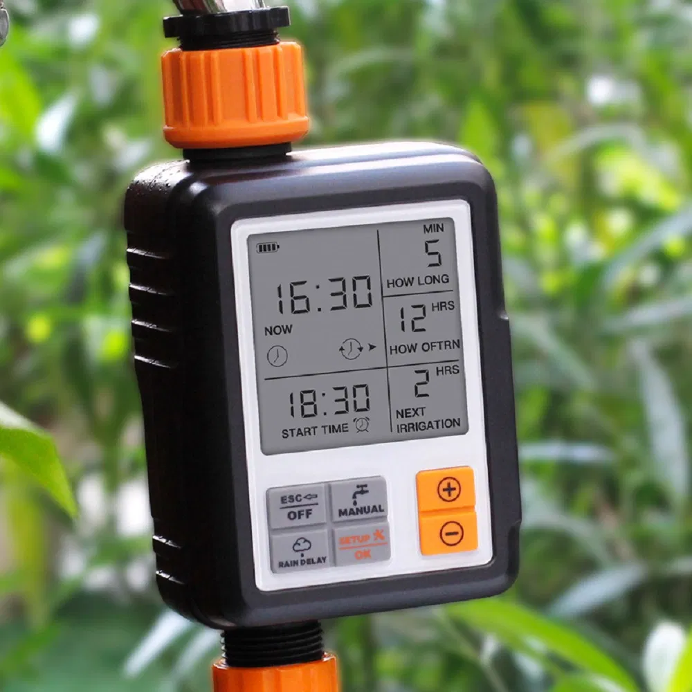 Large Screen Multi-Functional Timing Watering Device Outdoor Garden Sprinkler Controller Wyz17740