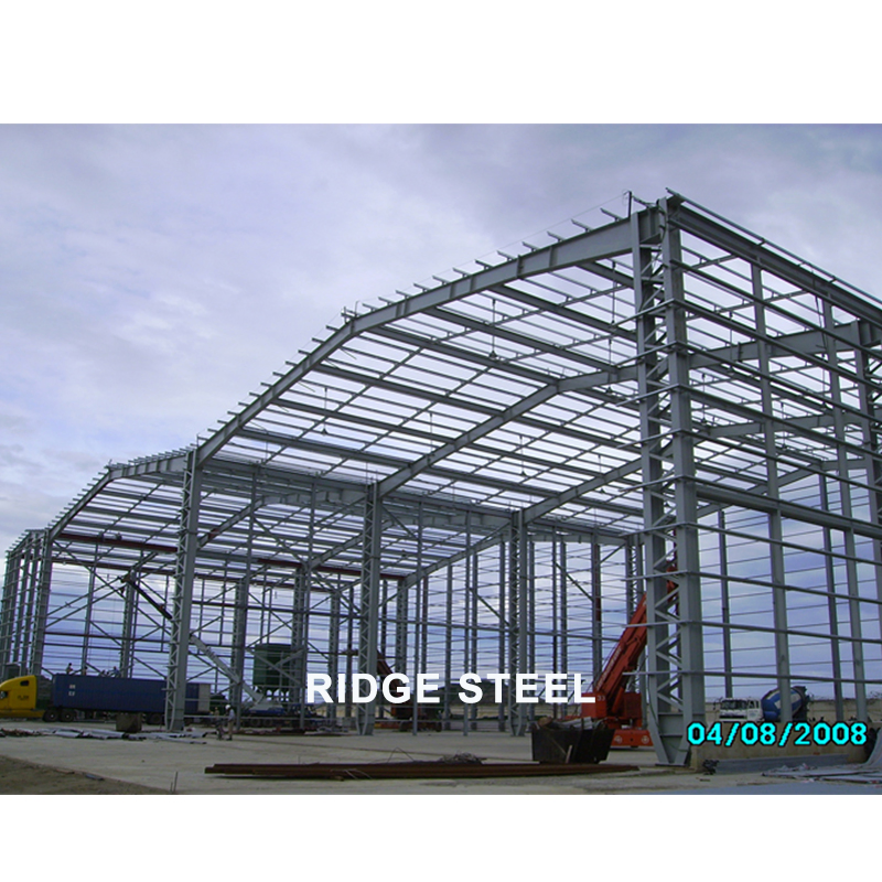 Easy to Install Warehouse Shed Building Prefabricated House Hangers Steel Structure Factory