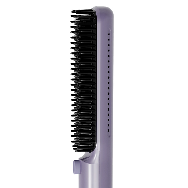 Bidisco Hot Seller Multifunctional 2 in 1 Electric Comb One Step Hair Dryer Fast Hair Straightener Hot Air Brush for Styling Drying