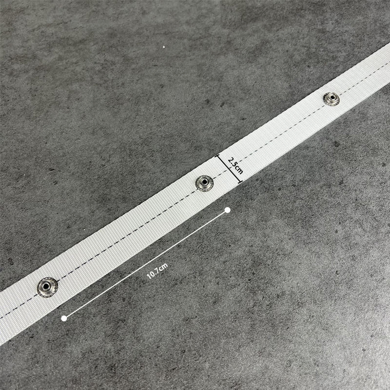 Factory Price 10.7cm Track Accessories Wave Fold Curtain Tape