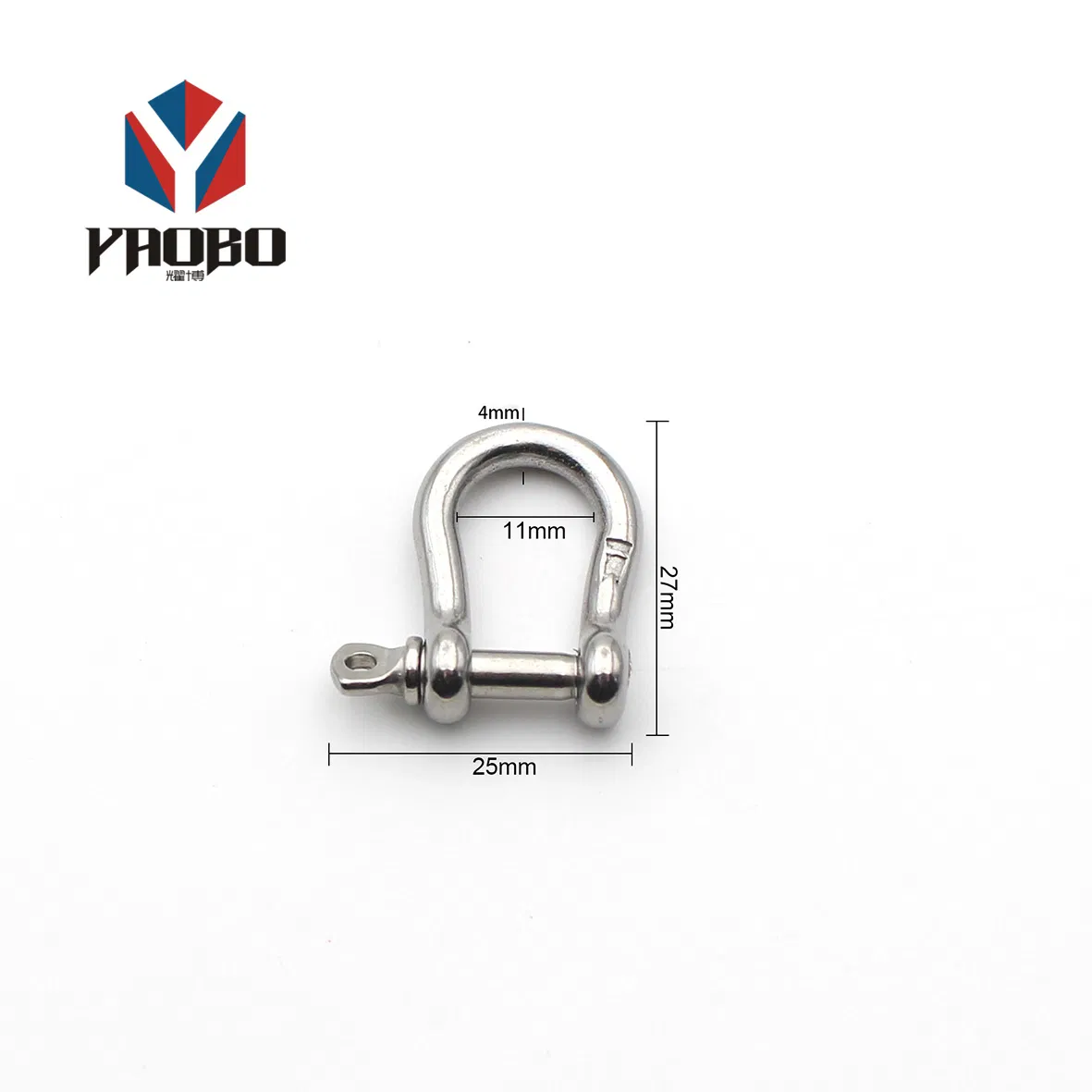 Premium Stainless Steel Screw Pin Bow Shackle for Heavy Duty Use