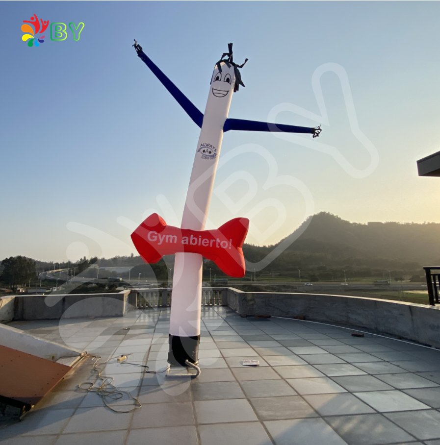 New Design Hot Sale Small Inflatable Man Dancer Advertising Inflatable Sky High Inflatable Air Dancer with Various Color