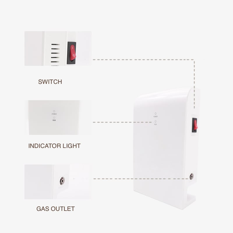 Household Ozone Water Generator for Vegetables Fruits Purifier