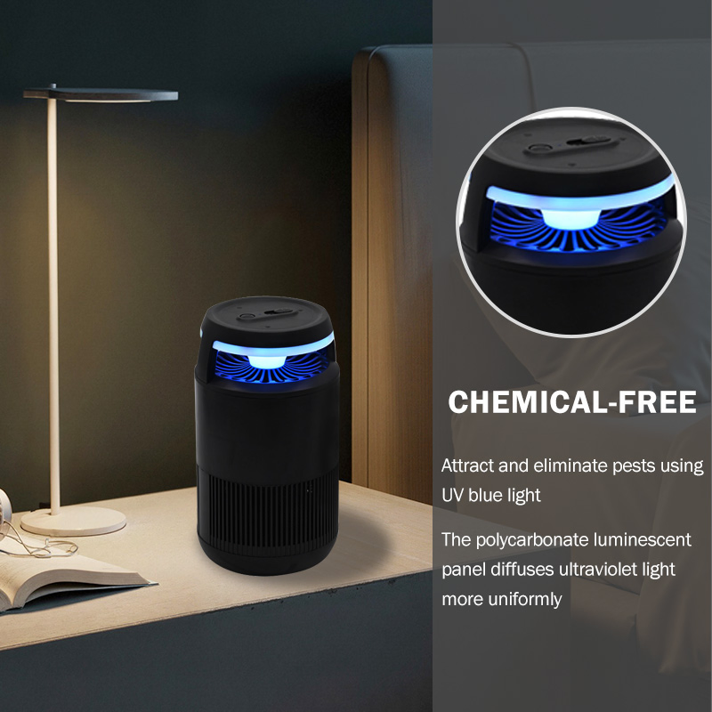 Physical Mosquito Trap Fly Killer Lamp with Protective Grid Effective Odorless Hygienic