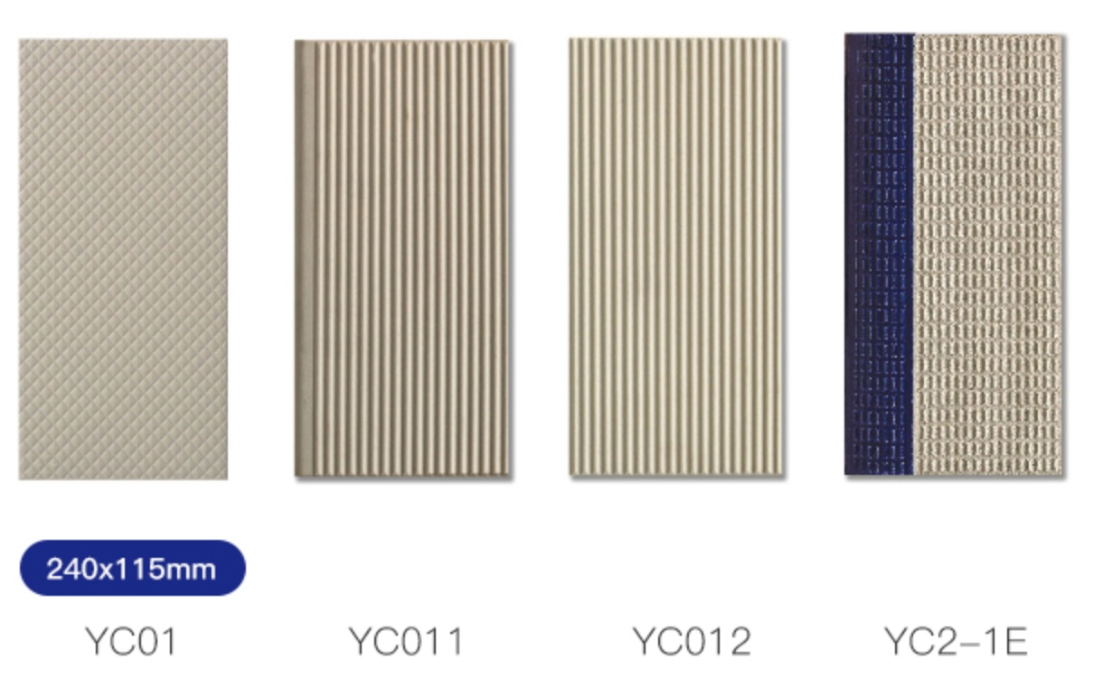 International Standard China Outdoor Cheap Ceramic Non-Slip Bullnose Swimming Pool Edge Trim Rubber Tile
