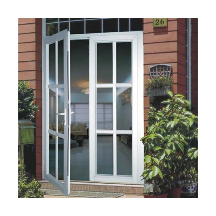 Luxury Residential Aluminum Double Glazed House Swing Door