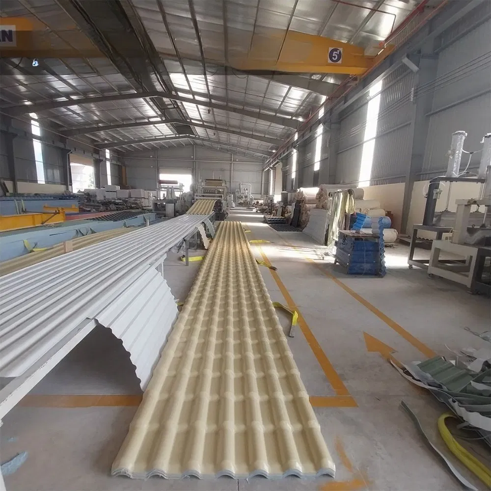 UPVC Sheet Waterproof UV Resistant PVC Tin Roof Panel Sheet for Park
