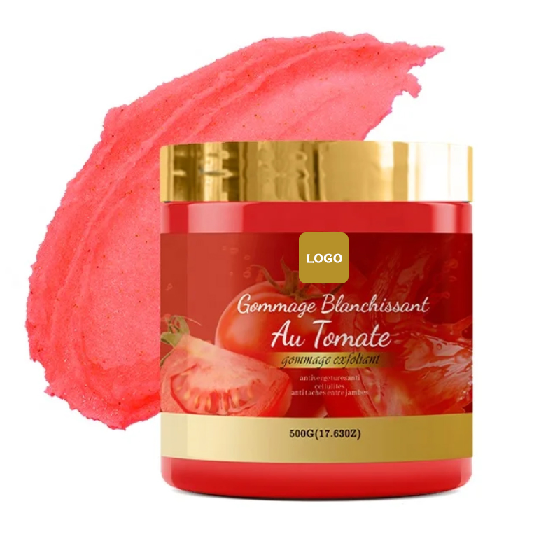 Ditong Oemodm Tomato Scrub Organic Bath Salt Improve Chicken Skin Exfoliant Whitening Body Scrub