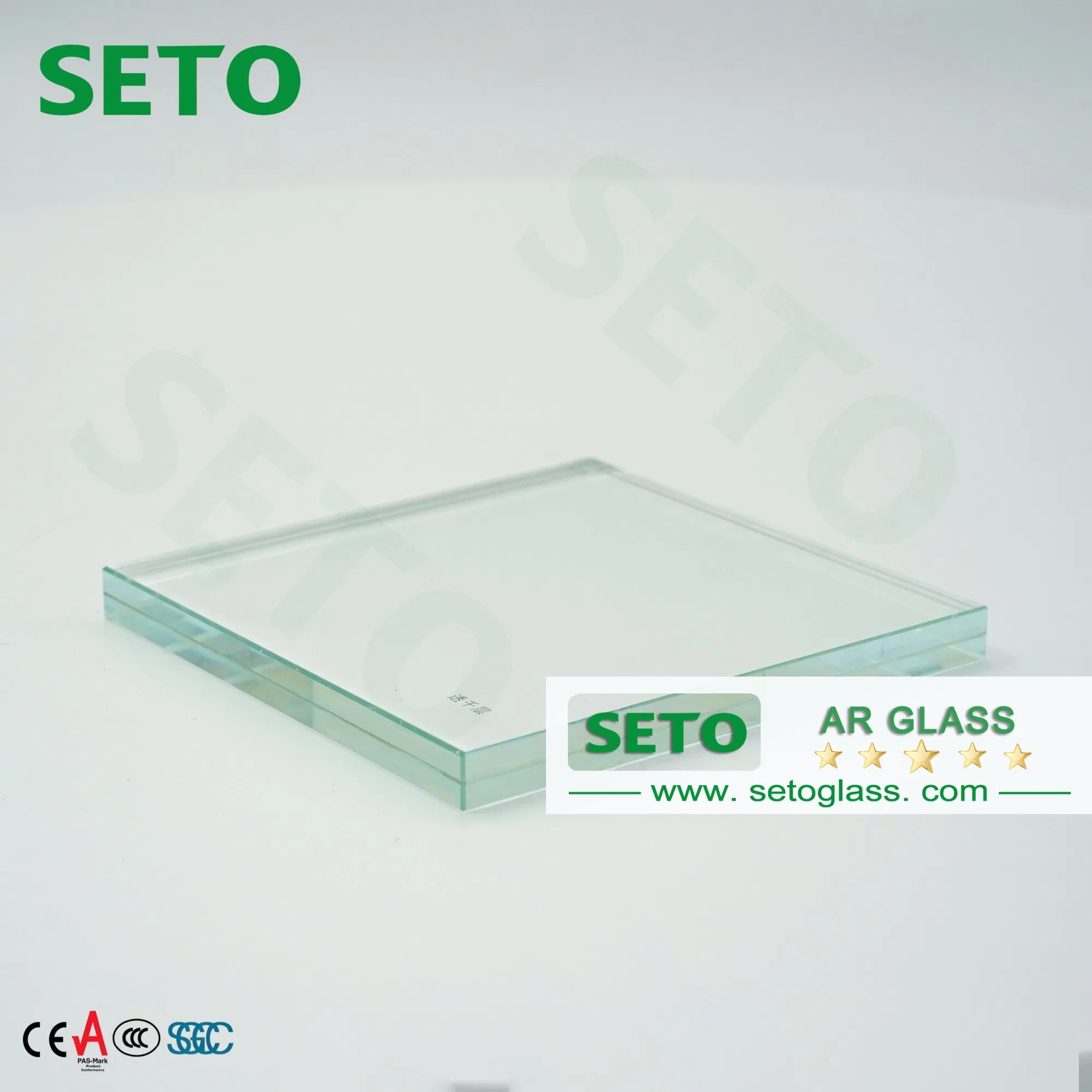 OEM Tempered Glass with Ar Coated Glass for Display Application High Transmittance Glass