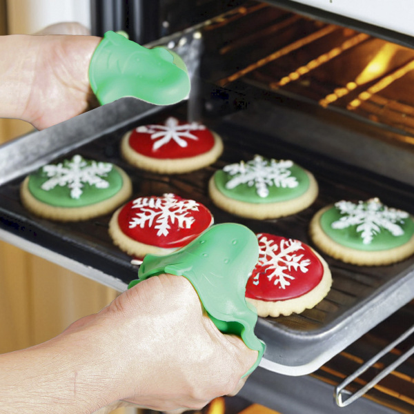 Heat-Resistant Silicone Oven Mitts for Ultimate Cooking Safety