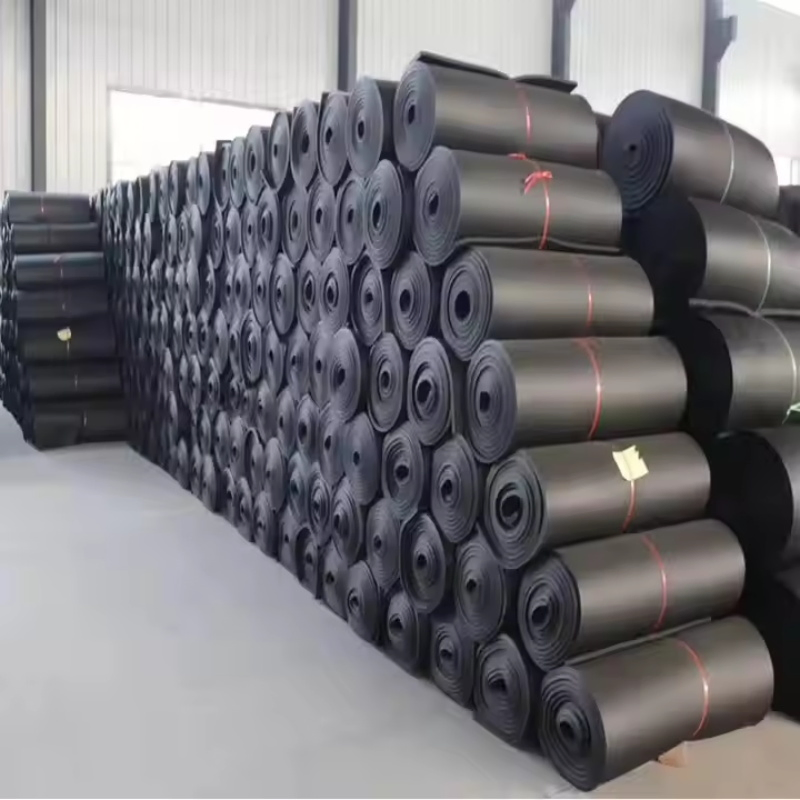 Nature Soundproofing NBR Rubber Foam EVA Foam Sheet HVAC System Rubber Foam Insulation Roll