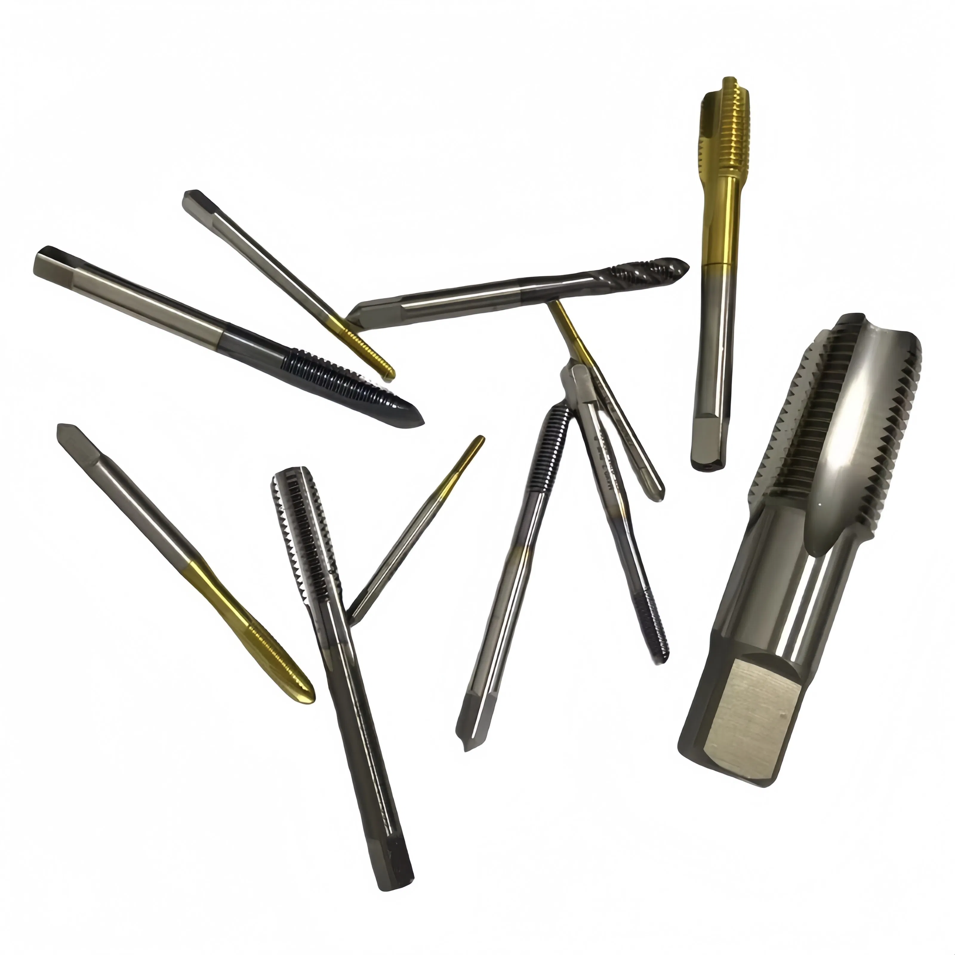 HSS-Co High Speed Steel Carbide Nut Pipe Thread Bottoming Forming Extruded Machine Taps