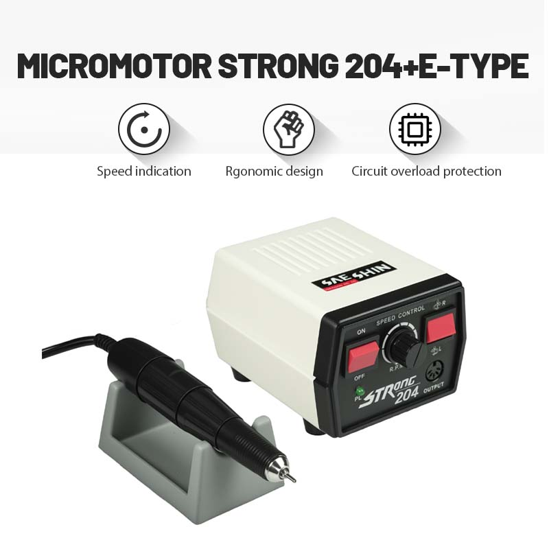 2086 at-ND-005 Strong 204 with 102L 35000rpm Handpiece Grinder