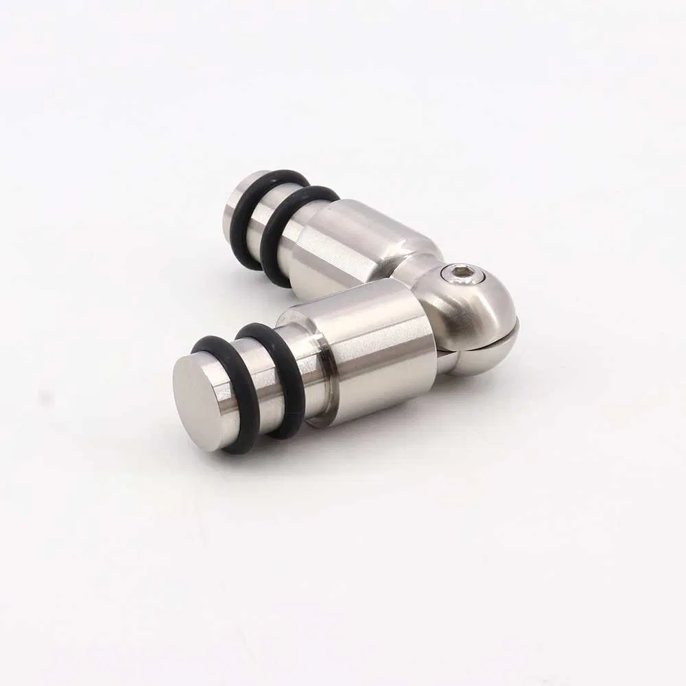 Premium 304 Stainless Steel Bathroom Partition Connector for Tubes