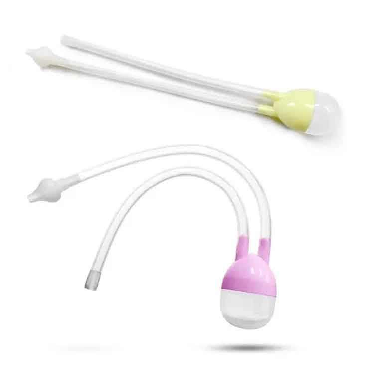 Manual Infant Nasal Aspirator Silicone Pump for Toddler Baby