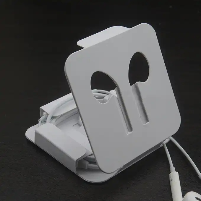 Light Wired Earphones Headphone HiFi Stereo with Mic Headset